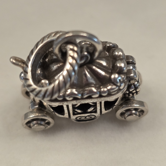 Brighton Vintage Retired Princess Carriage hanging Charm - Picture 7 of 10
